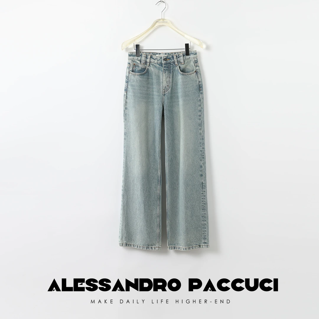 洛哥24311X【黑标系列】直筒裤