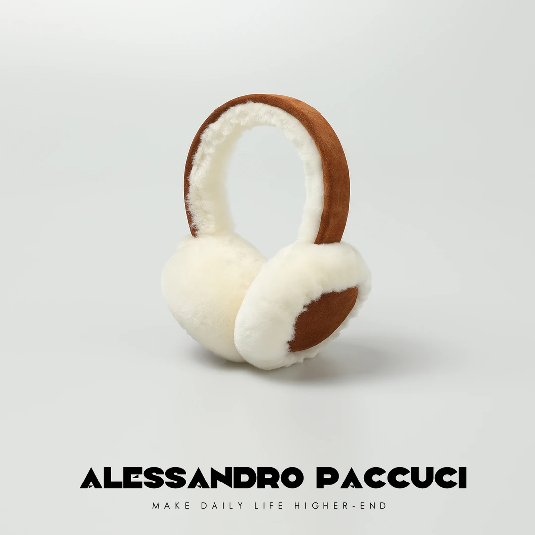 AP洛哥24840X【尔尔】柔软绵羊毛保暖便携可折叠设计时尚耳罩耳套