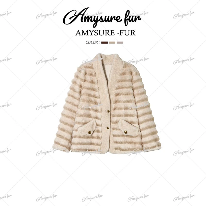 AMYSURE24款流行龙猫显瘦时尚百搭外套24330