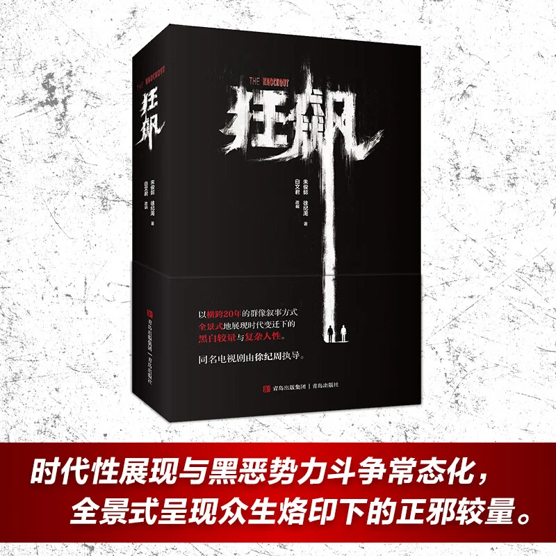 狂飙 电视剧 原著小说 赠主演印签明信片 徐纪周导演 张颂文 张译