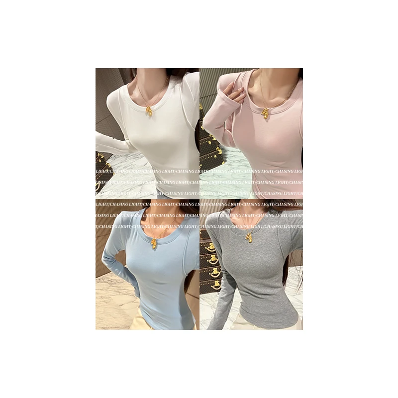 【CHASING LIGHT】“冬日爱穿打底”显瘦温暖氛围感百搭加厚打底C1422