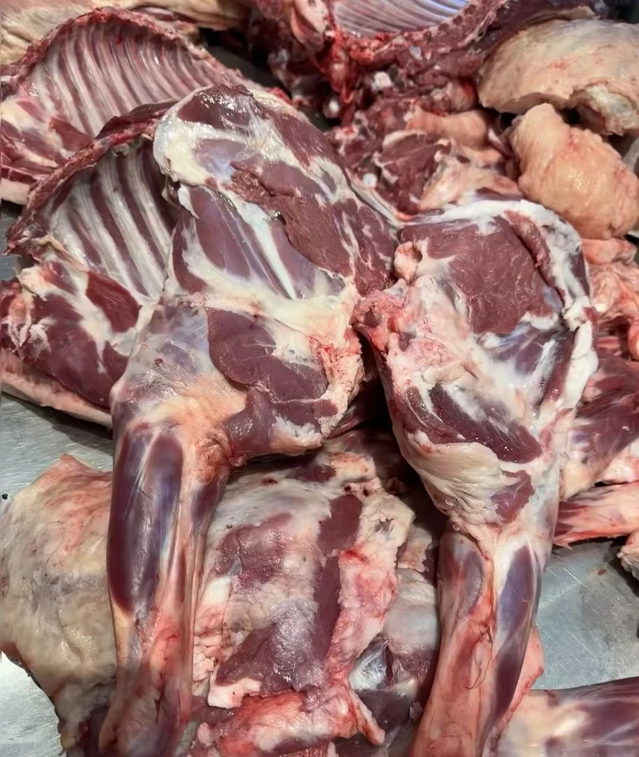 半只羊 现场称斤改价 半只约18～22斤 内蒙古牧区溜达羊