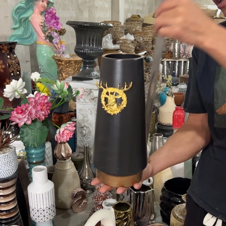 摆件高度30厘米口径8厘米微瑕捡漏