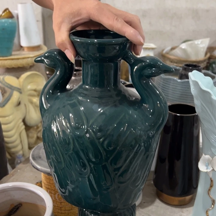 摆件高28口9公分微瑕捡漏