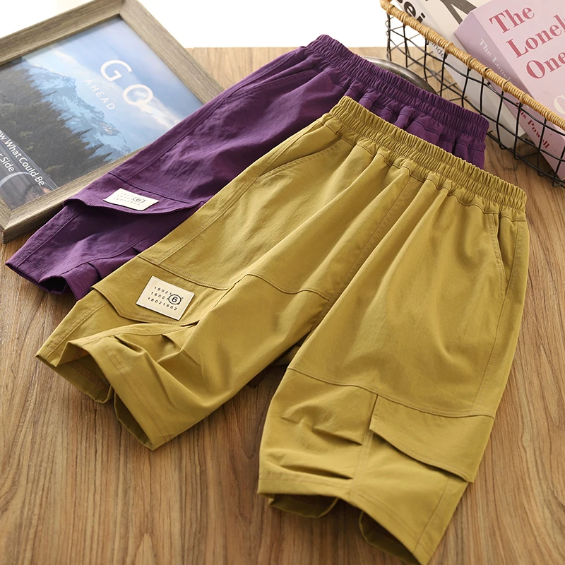 男童工装短裤夏装儿童薄款休闲裤中裤2024夏季新款男孩沙滩裤帅气