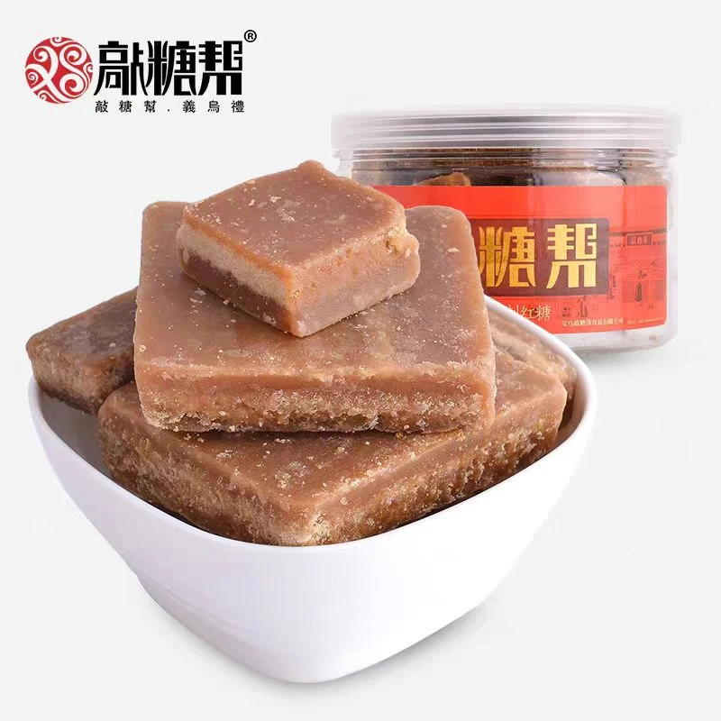 敲糖帮正宗义乌红糖块手工土红糖月子产妇红糖月子红糖400g