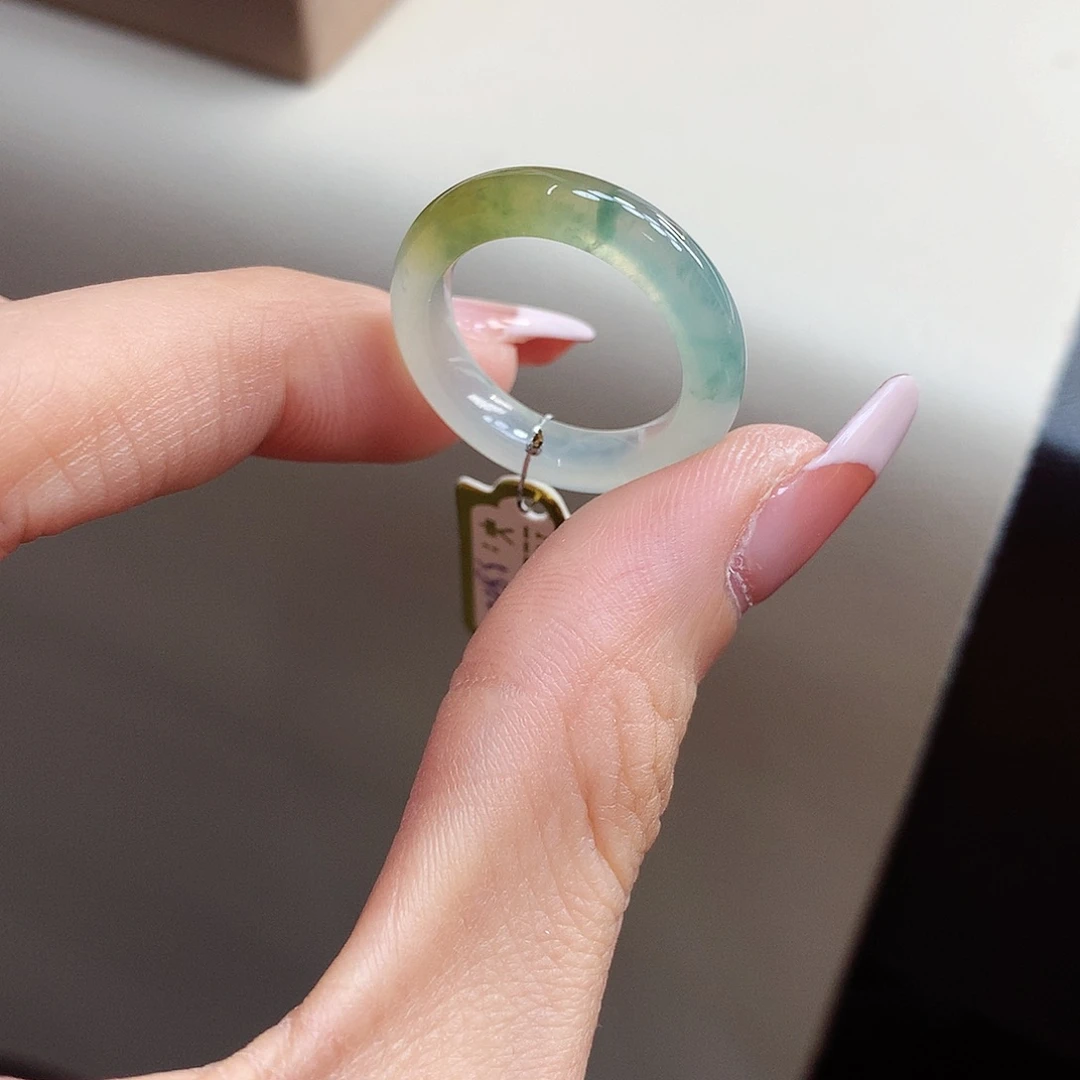 翡翠戒指未镶嵌15号