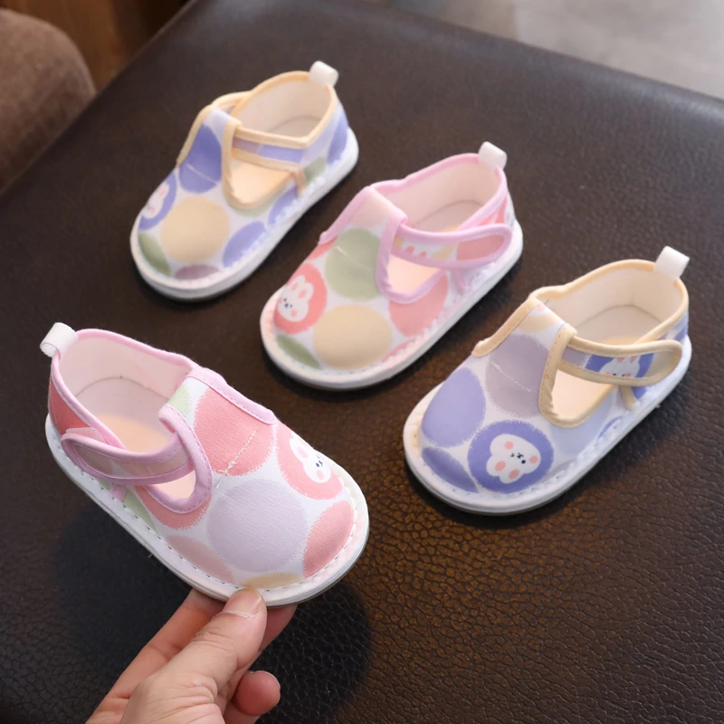 宝宝布鞋春秋手工千层底儿童女春季1一3岁小童软底室内学步鞋2024