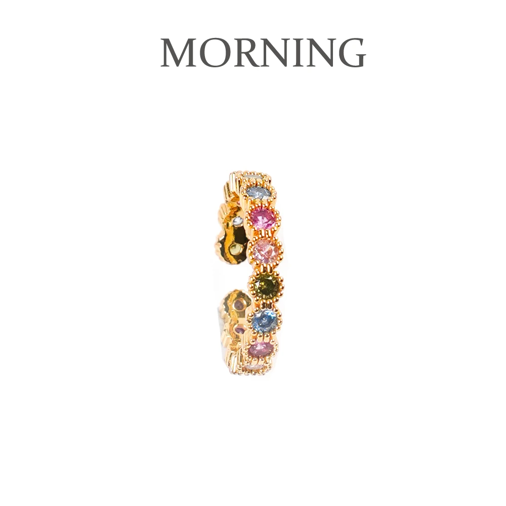 铜合金戒指 MORNING/早安日记小众轻奢时尚百搭戒指-4968