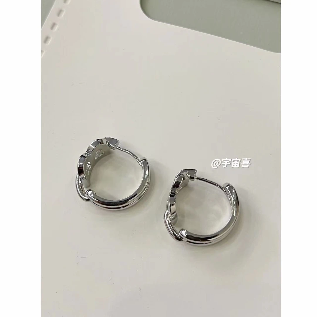 铜合金耳饰 D3-047【b字母耳扣】