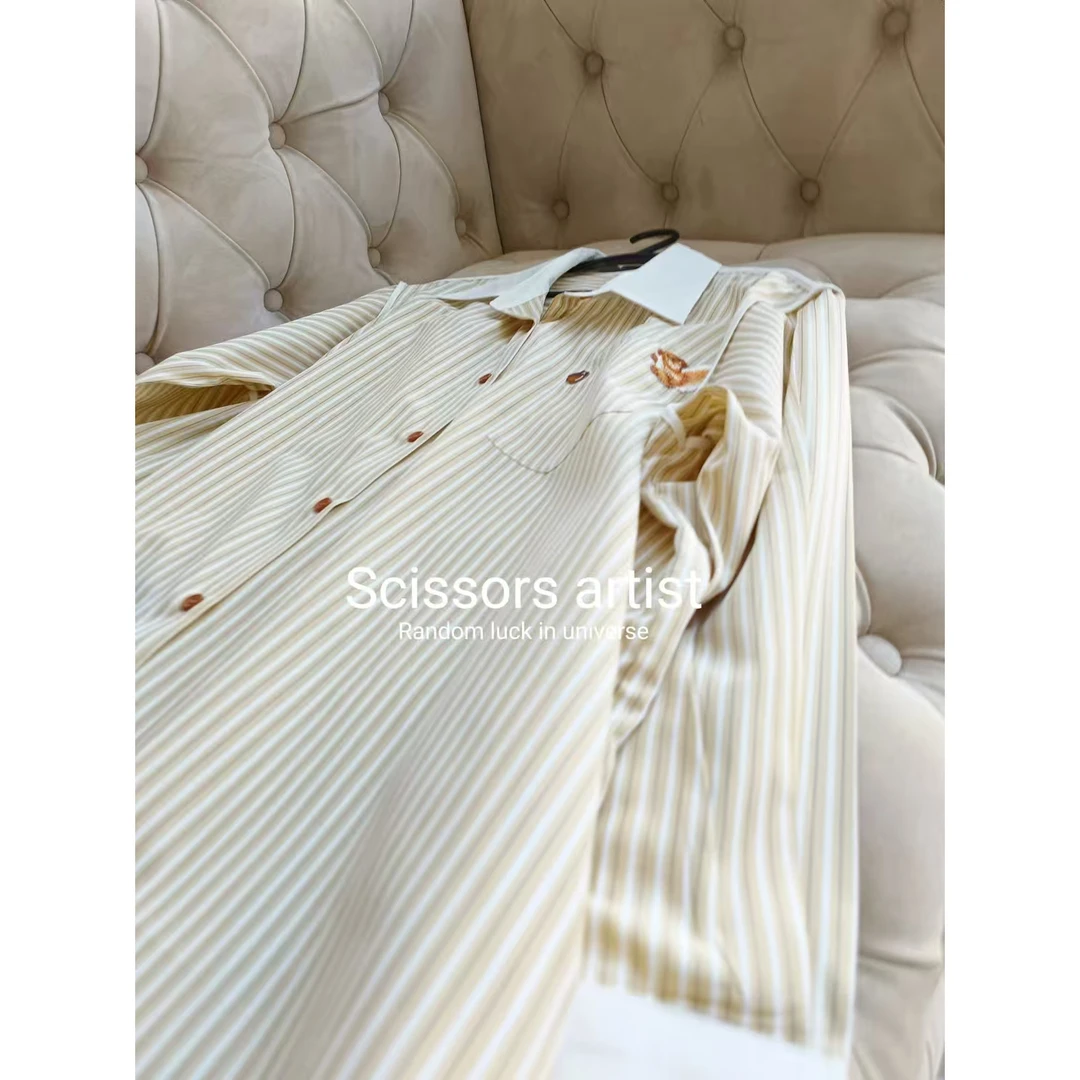 【Scissors artist】高端设计师走秀女装衬衫2384