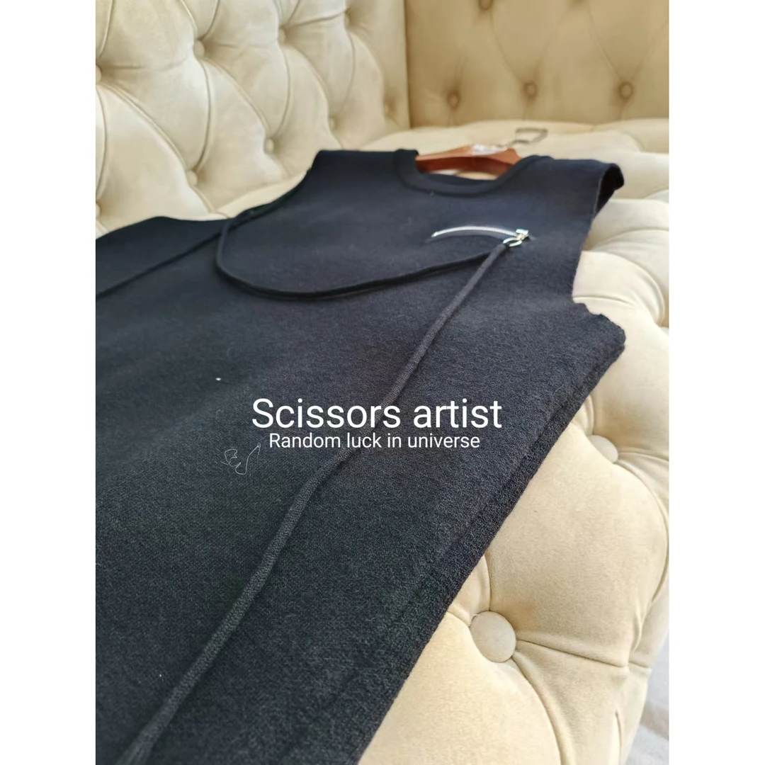 【Scissors artist】高端设计师走秀女装马甲2391