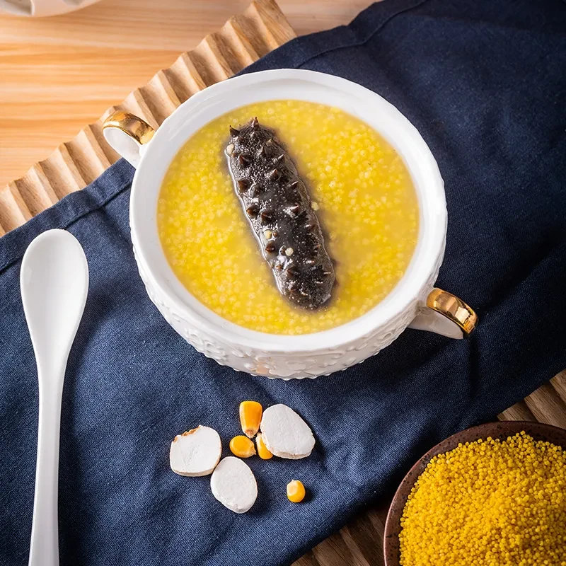 好贝琪海参小米粥细腻饱腹醇香香醇冲泡添加健康方便优选膳食精选