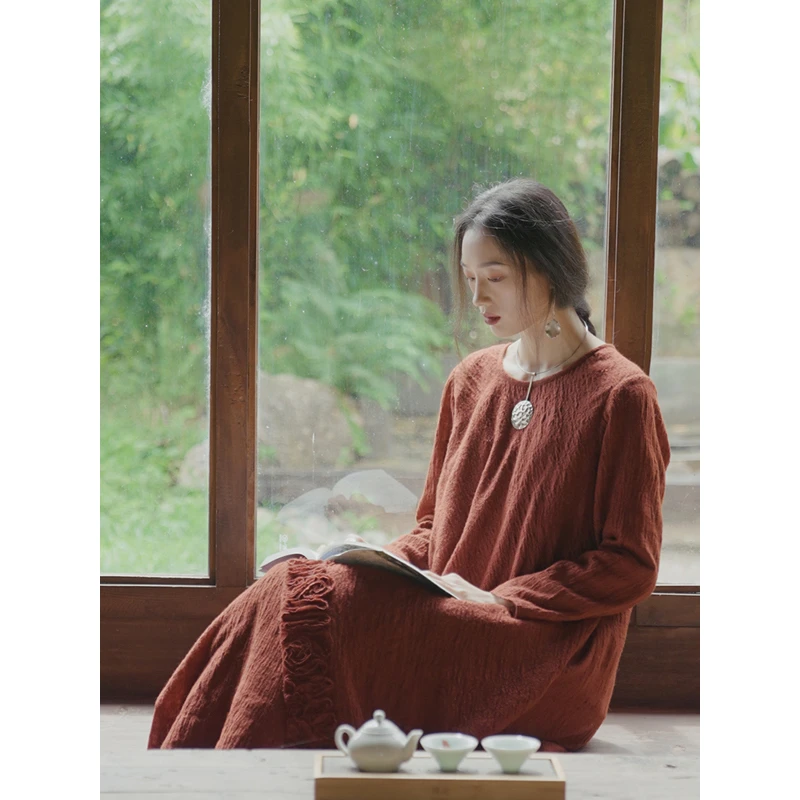 游尘衣物/晚吟连衣裙