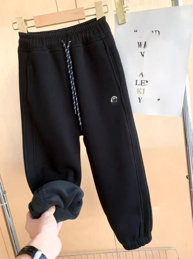 9312-AQ加绒松紧拉绳缩口卫裤