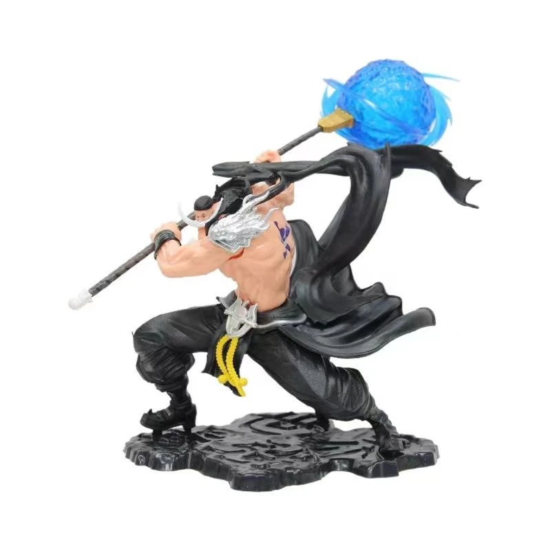 【带灯】天狮白胡子海贼王POPMAX超大号可发光GK手办摆件雕像模型