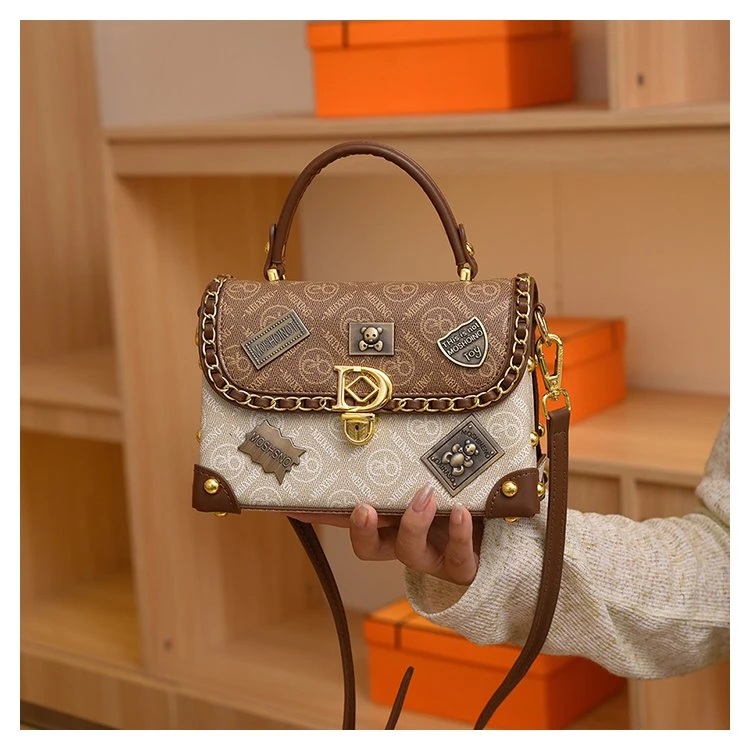 气质时尚百搭女士夏季春夏小众印花单肩包洋气潮流小包包