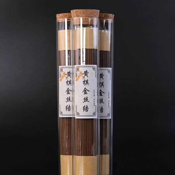 【26号香铺推荐】黄棋金丝结沉香手工线香100克裝