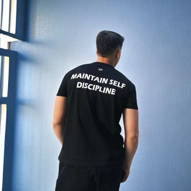 高品质索罗娜男士印花圆领短袖T恤速干运动冰皮健身户外休闲夏季