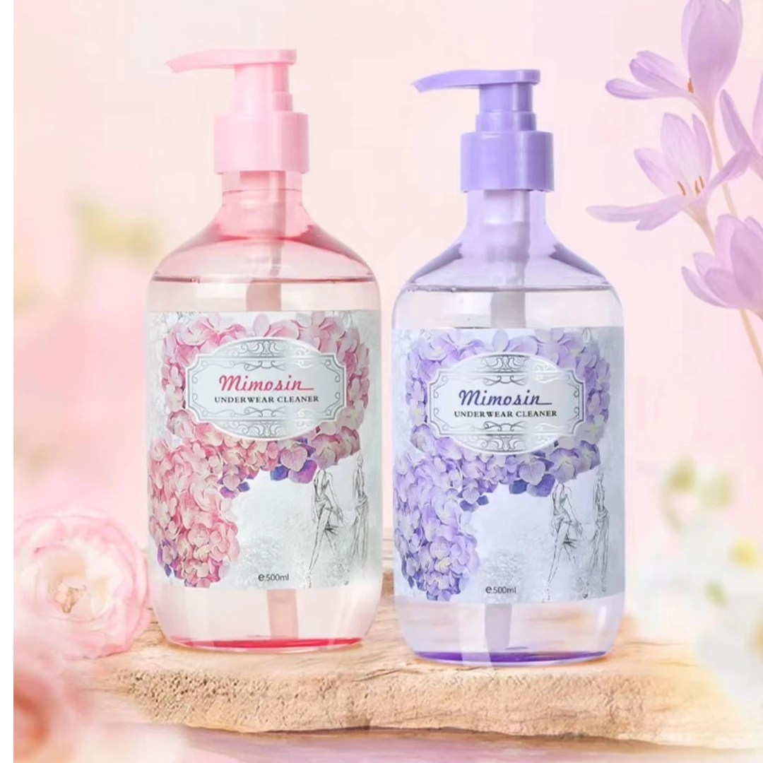 【原装进口】内衣洗衣液Mimosin蜜茉诗去血渍内裤清香氛洗衣液500ml