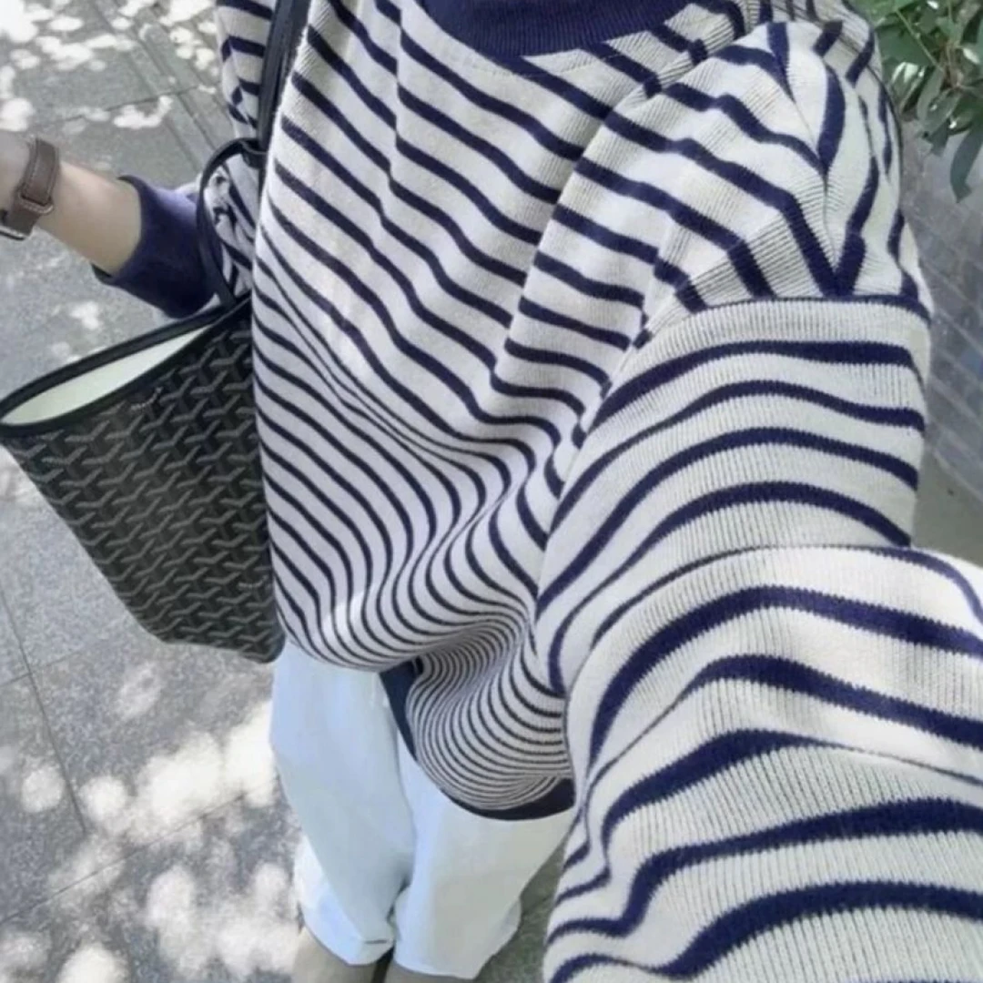 外穿洋气圆领卫衣女2025秋冬新款慵懒风宽松休闲显瘦长袖T恤上衣