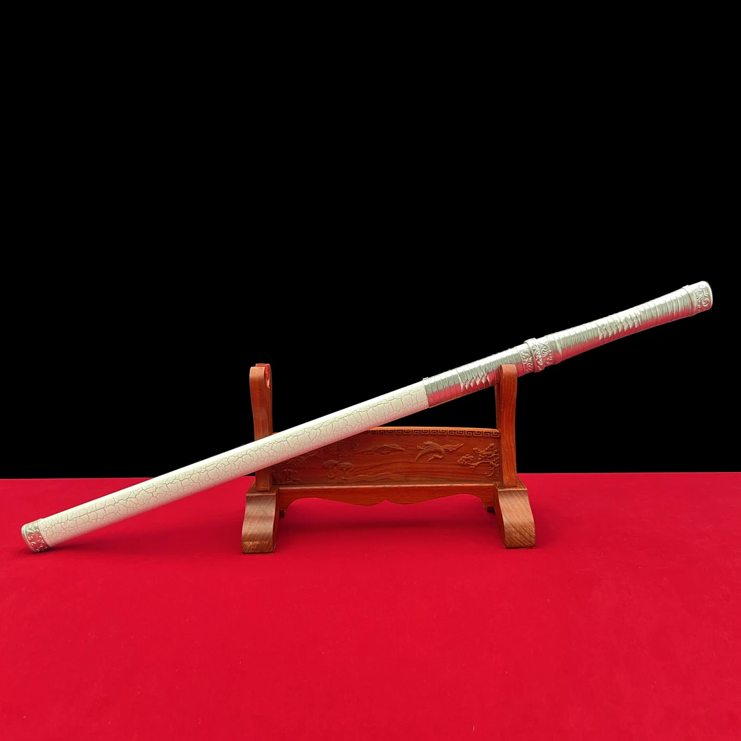 龙泉沈广隆- 电光竹刀 烤漆 沈广隆宝剑 传统宝剑 未开刃