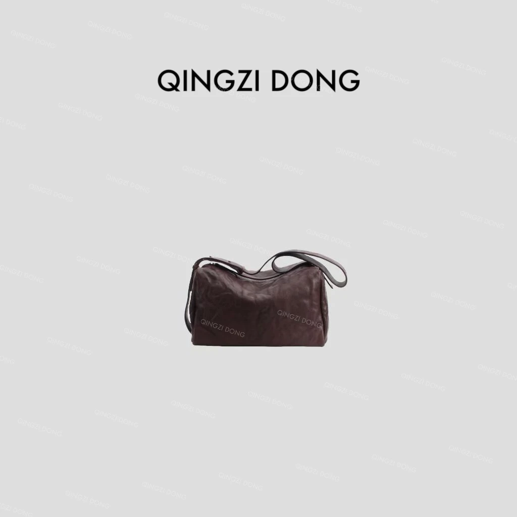 【董清子】【石头包】新品简约百搭时尚单肩轻便ins休闲女包21563