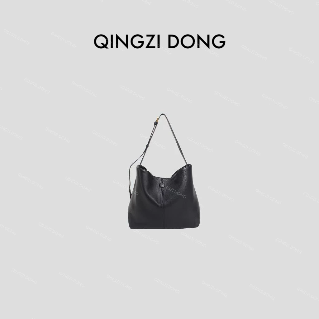 【董清子】【黑锦鲤】新品简约百搭时尚单肩轻便ins休闲女包21268