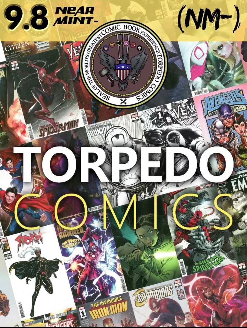 美漫版画 TORPEDO  COMICS 收藏艺术收藏（下单直播间代拆）