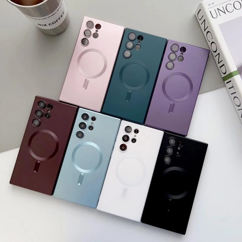 适用高级感磁吸三星note20Ultra手机壳Note10防摔20软壳全包10Plu