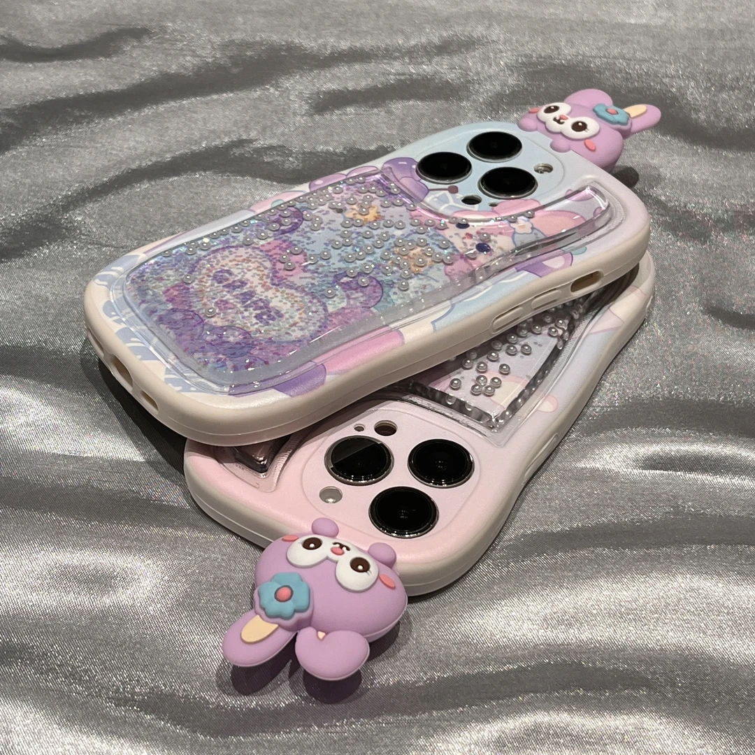 流沙立体趴趴星黛露适用苹果14手机壳iPhone14Promax卡通13硅胶女