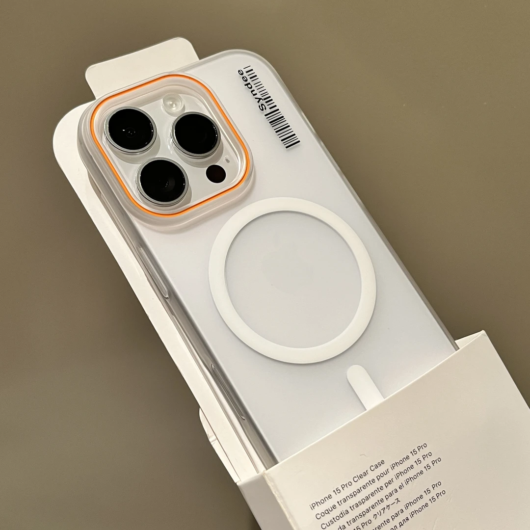 飞虎胜透明磨砂适用苹果16promax手机壳iPhone15防摔14磁吸13硬壳