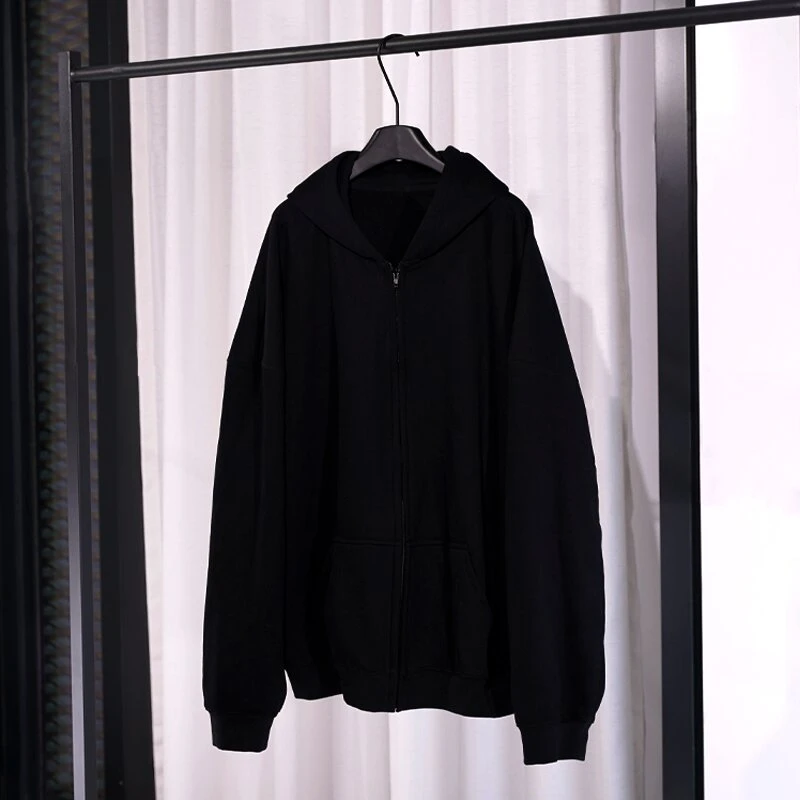 春秋慵懒风开衫卫衣外套