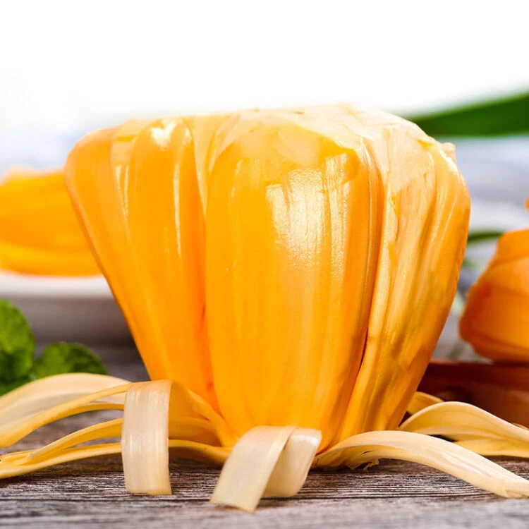 【水果南姐 红肉菠萝蜜】脆甜可口红肉菠萝蜜的半个