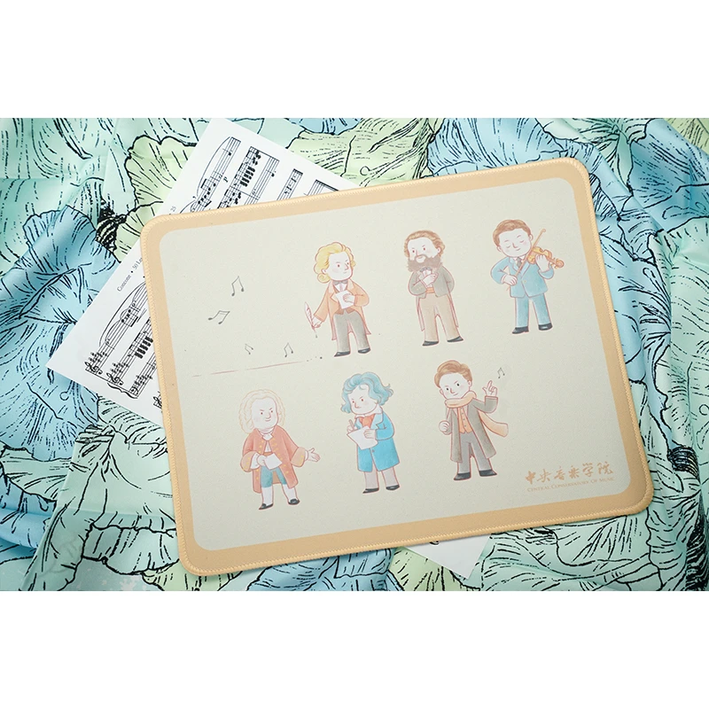 中央音乐学院Q版音乐家鼠标垫