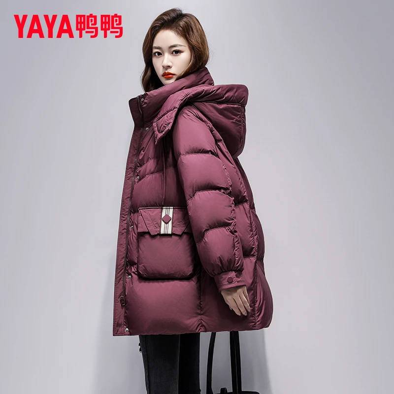 无库存下架2024新款冬季韩版时尚休闲百搭连帽保暖厚外套