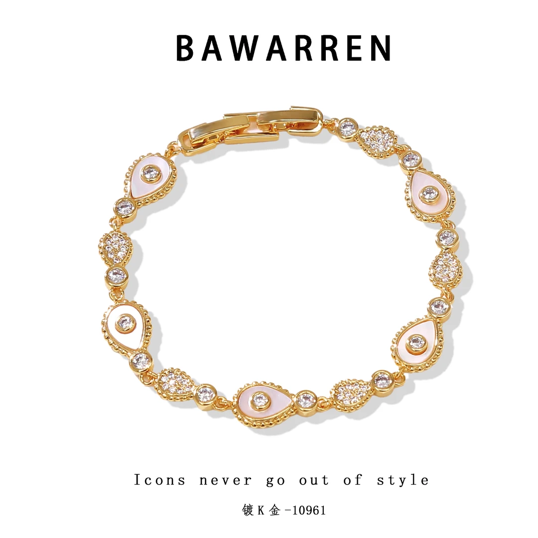 Bawarren 美❤ 10961-【土耳其之眼】轻奢百搭简约手链