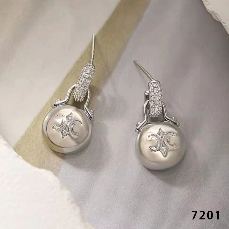 Bawarren 美❤ 7201-赛精致耳环小众欧美优雅