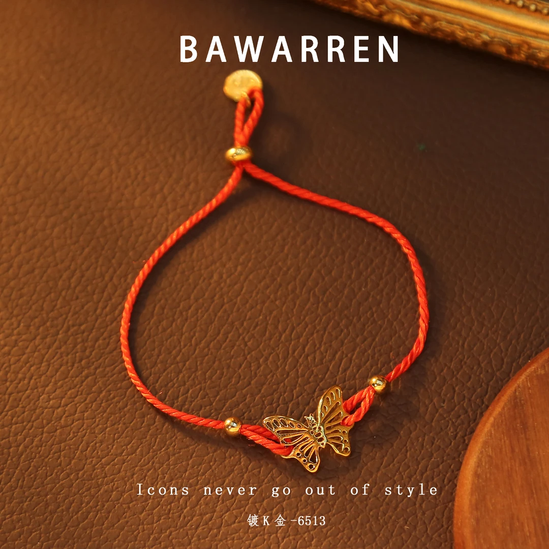 Bawarren 美❤ 6513-【本命红绳】气质轻奢百搭经典