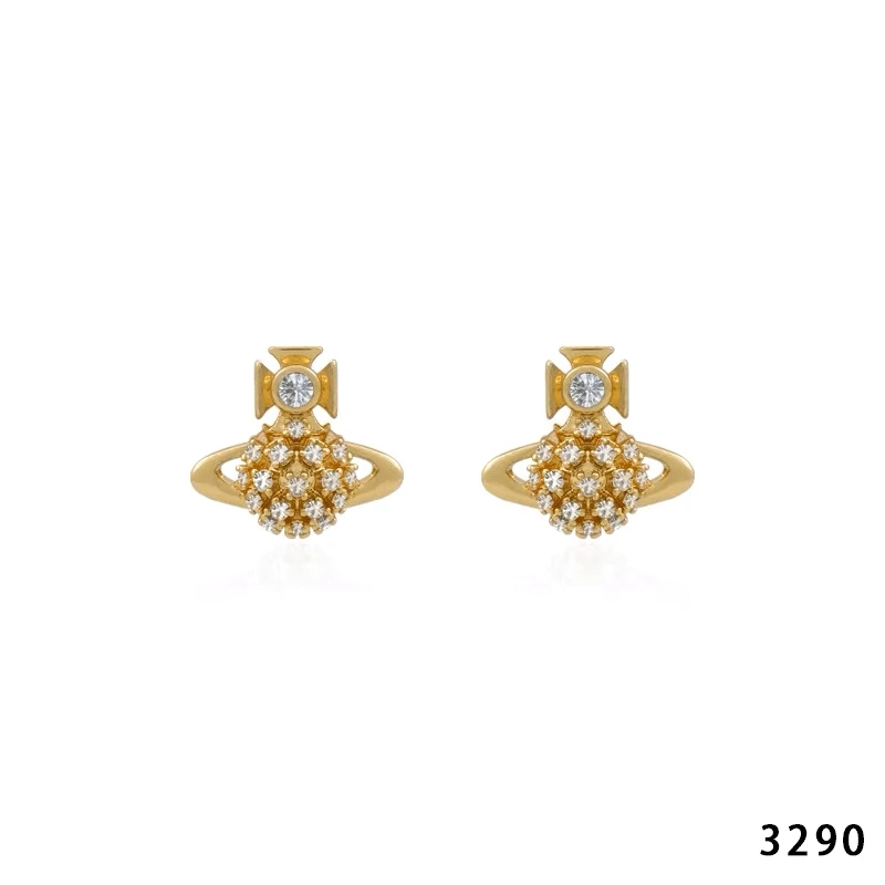 Bawarren 美❤ 3290-耳环时尚简约轻奢气质