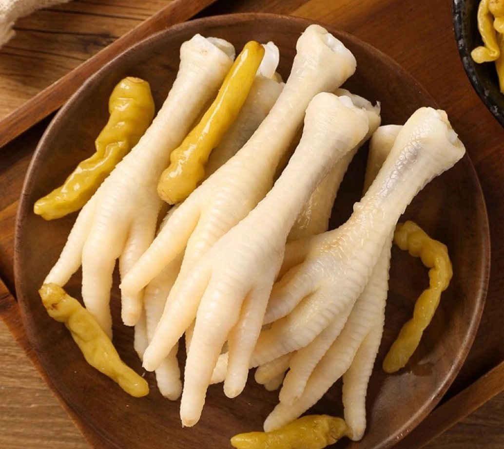 泡椒凤爪小包单个装散装整箱辣山椒鸡爪子友友白即食鸡脚吃货零食