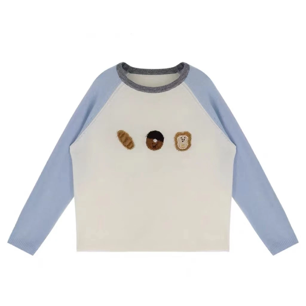 【in Korea】东大门apm韩系TA档口女绵羊毛面包毛衣