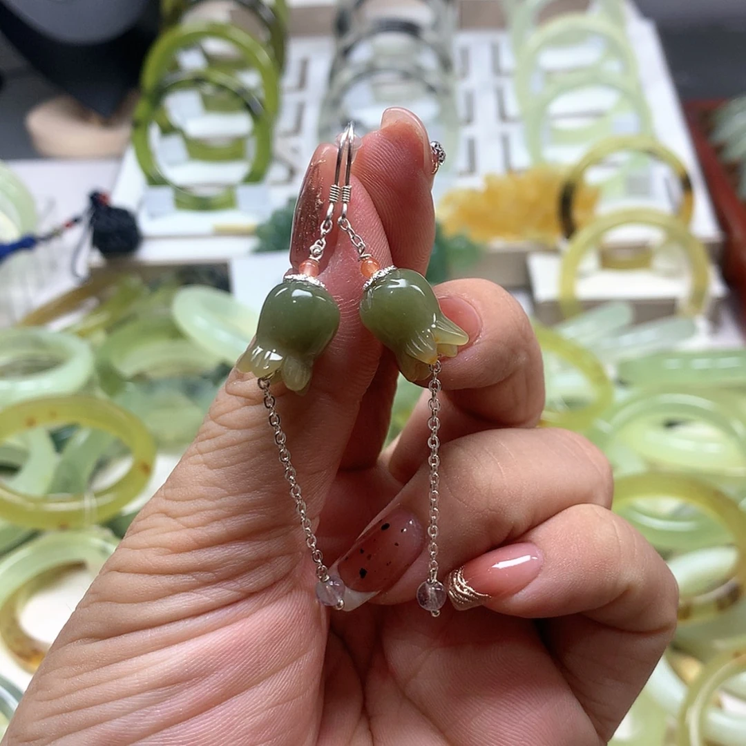 【闪购商品】蛇纹石玉手镯未镶嵌玄**成