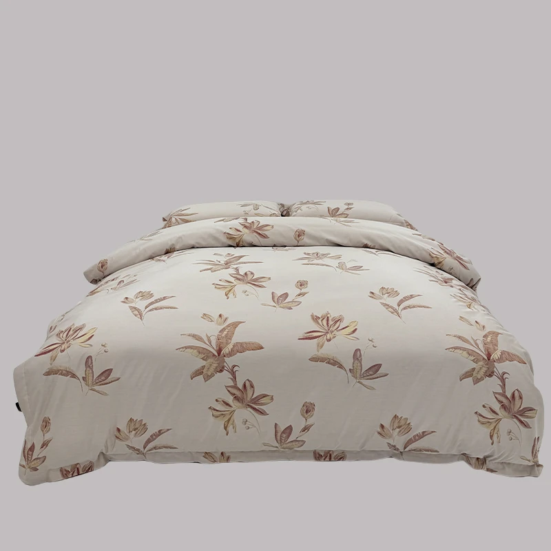 色织棉贡缎提花四件套轻奢高档被套床单枕套被罩欧式双人床上用品