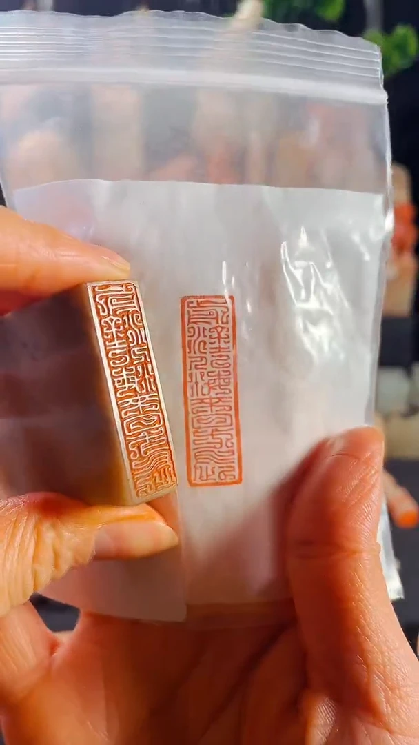 【闪购商品】书法手工篆刻《前途似海来日方长》