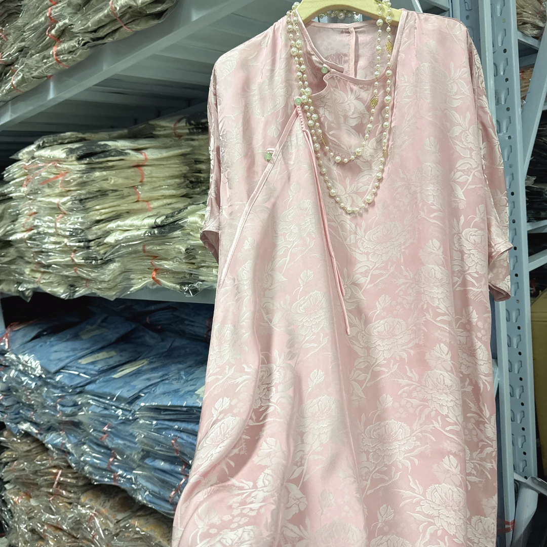 8036新中式连衣裙【川黛】