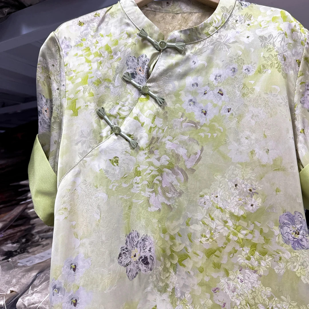 8159款新中式长款连衣裙【梦寻】