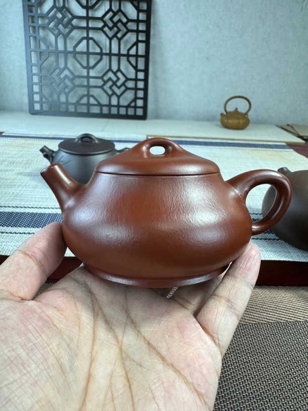 原矿朱泥纳瓢壶型220cc