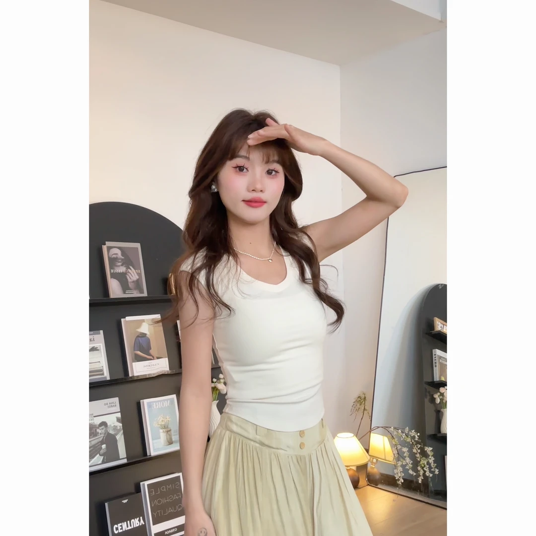 【樱桃小个子】夏季通勤百搭清凉短袖修身显瘦新款T恤上衣ZR-S75349