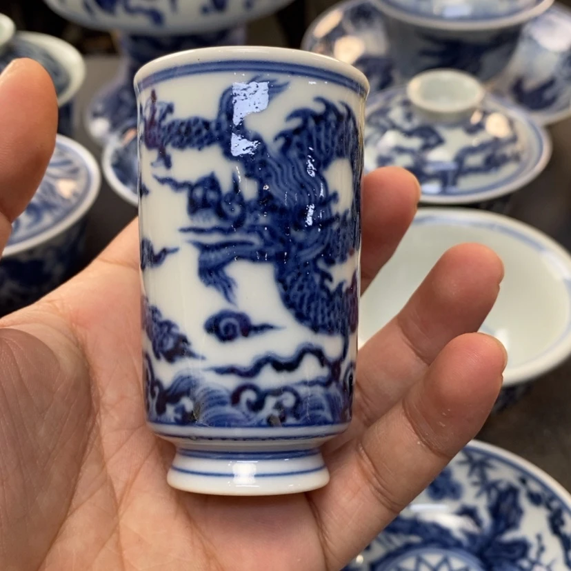 【闪购商品】杯景德镇青花主人杯